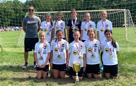 U12 Girls 11 Black Da1 Michigan Burn Soccer