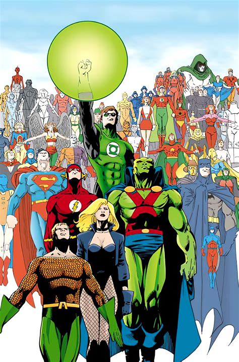 Justice League Of America New Earth Dc Comics Database