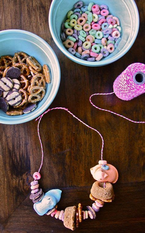 8 Best Snack Necklace Images Snack Necklace Crafts For Kids Kids Meals