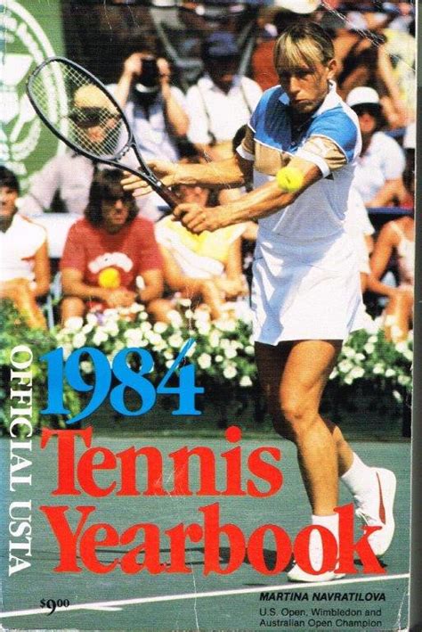 1984 Usta Tennis Yearbook Tennis Gallery Wimbledon