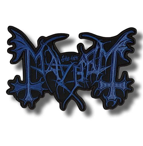 Mayhem Embroidered Patch 20x14 Cm Patch