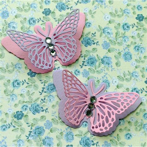 Dies Scrapbooking 3d Butterfly Metal Cutting Dies Stamps Craft Die Cut