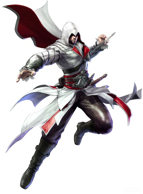 Ezio Auditore Da Firenze From Assassins Creed Game Art Game Art Hq