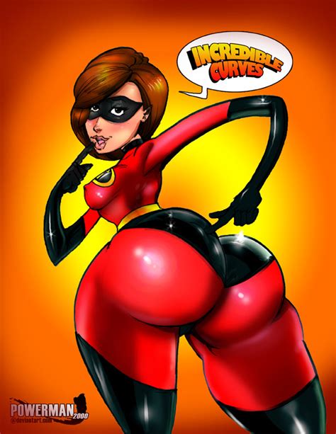 Mrs Incredibles Curves By Powerman2000 D4dd3ge Ass