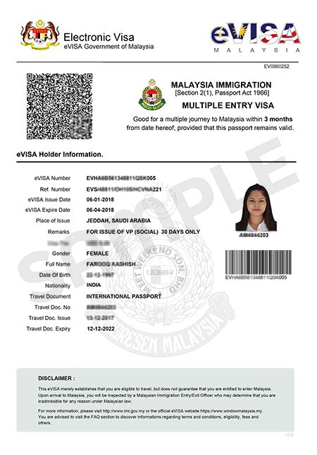 Apply for malaysia entri visa only if you have a direct flight with no layover from india, singapore or see below confirmation mail sent from them. FAQ - Malaysia Visa