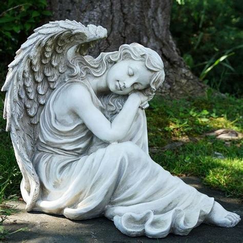 Northlight Resting Angel Religious Outdoor Garden Statue
