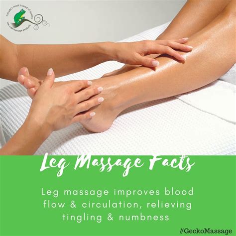 Benefit Of Leg Massage Massagebenefit Legmassage Massage Geckomassage Massagesupplies