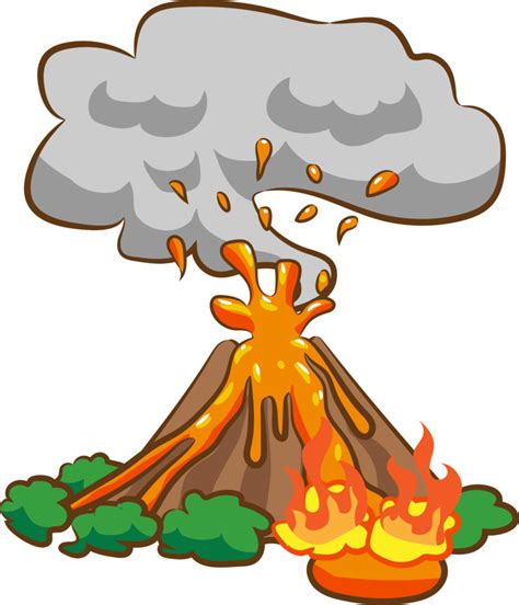 Volcano Png Graphic Clipart Design 19806330 Png