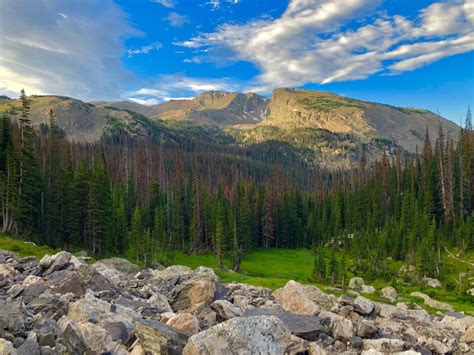 Continental Divide Trail Rocky Mountain National Park Colorado Usa