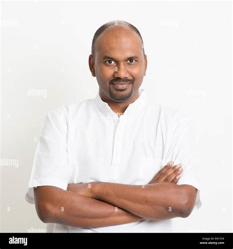 Mature Indian Man Stock Photo Alamy