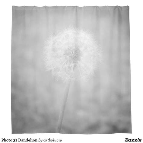 Photo 31 Dandelion Shower Curtain Zazzle Shower Curtain Bath