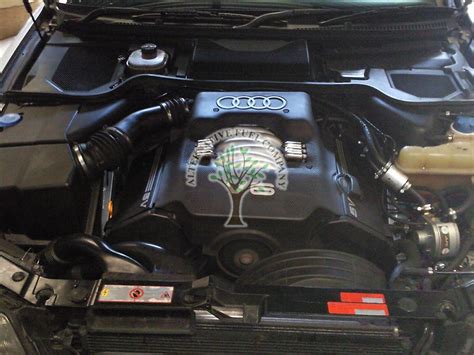 Audi A8 D2 28 V6 Engine Bay Picture After Autogas Installation Lpg
