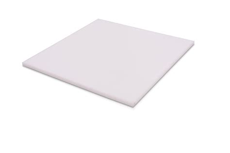 High Density Polyethylene Hdpe Plastic Sheet 12 X 24 X 48 Natural