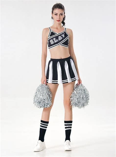 2018 Female Sexy Glee Style Cheerleading Costume High School