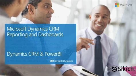 Microsoft Dynamics CRM Reporting And Dashboards Dynamics CRM And