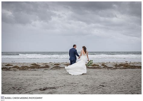 Windswept Maine Wedding Photo Coastal Maine Wedding Photographers