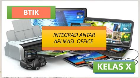 INTEGRASI ANTAR APLIKASI OFFICE