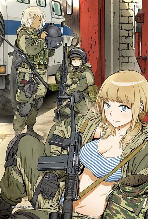 Russian Special Force Waifus Anime Manga Anime Warrior Anime Warrior Girl Character Art
