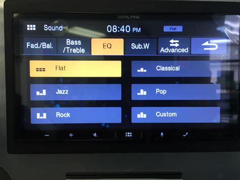 It switches over in reverse but the screen is black. Alpine iLX-W650 Review - Simple Preset EQ pic - Car Stereo ...