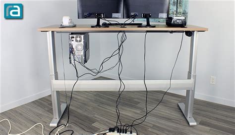 cable management solutions for standing desks rightangle learning center