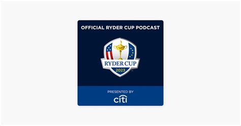 ‎the Official Ryder Cup Podcast En Apple Podcasts