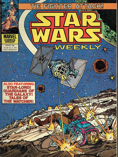 Star Wars Weekly Uk Marvel Comic No October Rd Vintage To