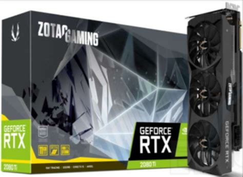 Zotac Geforce Rtx 2080 Ti Amp Details And Specs Gnd Tech