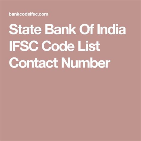 Suva, the capital city of fiji, houses the single bank of baroda branch that has an international swift code. State Bank Of India IFSC Code List Contact Number | Bank ...