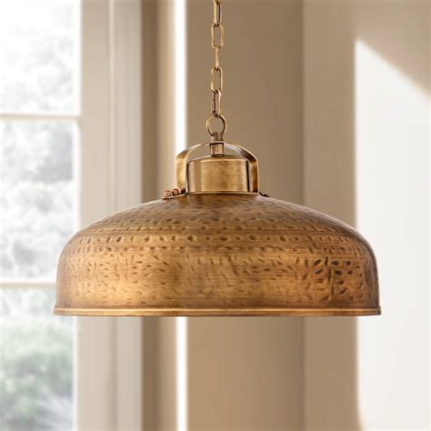 We did not find results for: Dyed Brass Pendant Light 18" Industrial Hammered Dome ...