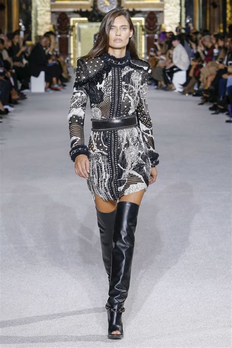 Coccinelle kids fashion show summer 2010. BIANCA BALTI at Balmain Spring/Summer 2018 Fashion Show ...