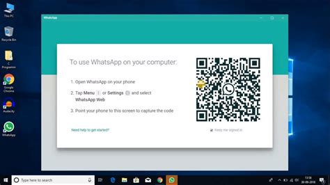 How To Install Whatsapp On Windows 10 Youtube