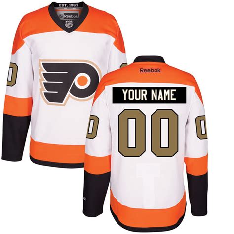 Browse our selection of flyers jerseys in all the sizes, colors. Men's Philadelphia Flyers Orange Alternate Custom Stitched ...