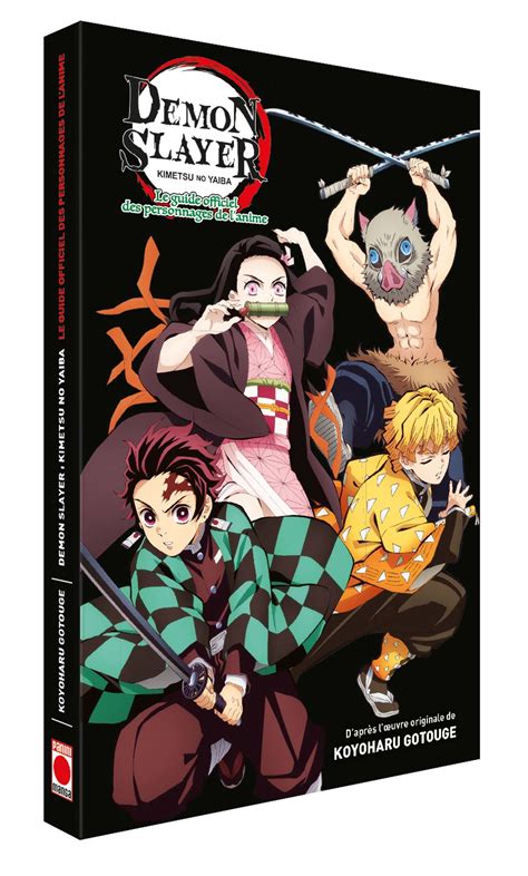 Couvertures Manga Demon Slayer Characters Book Coffret Manga News