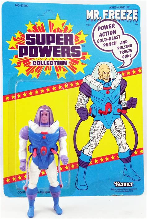 Dc Super Powers Kenner Mr Freeze Mint With Cardback