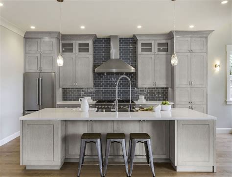 Purchasing a kitchen island base without the top will give you the flexibility to customize the island the way you need it to function and in the size thats right for your room. Gray Kitchen Cabinets Selection You Will Love 2020 Updated