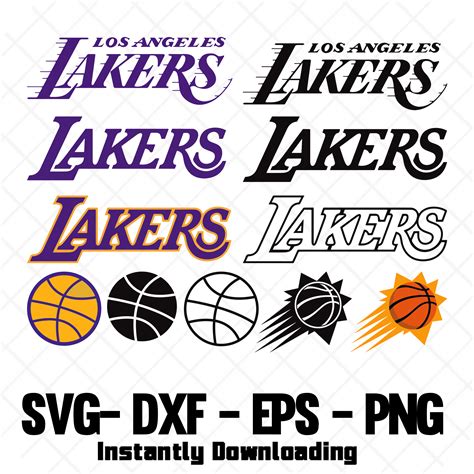 Los Angeles Lakers Svg Lakers Svg Nba Svg Basketball