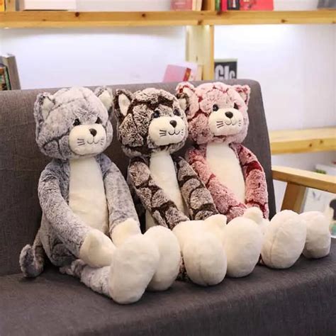 Buy 1pc 4868cm 3 Patterns Stuffed Toy Cool Cat Doll
