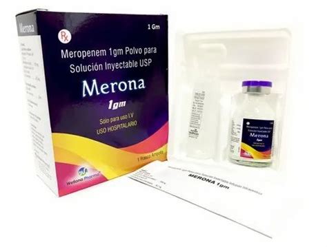 Merona Meropenenm Meropenem Injection For Antibiotic 1 Gm Rs 110