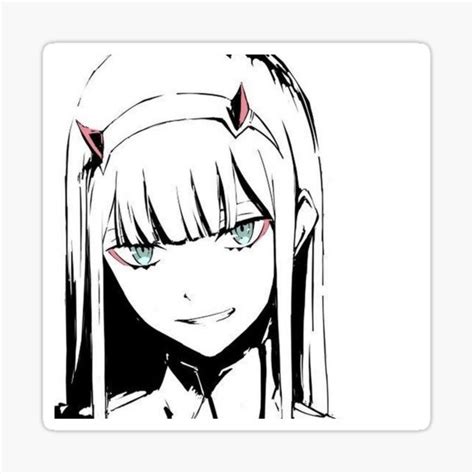 Zero Two Sticker For Sale By Complexsz Redbubble