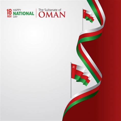 Premium Vector Oman National Day