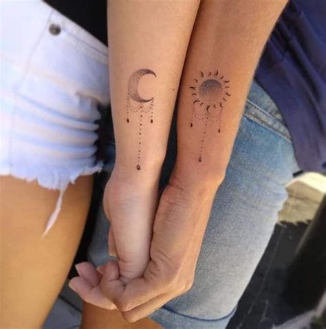 30 Sun And Moon Tattoo Designs And Their Meanings Entertainmentmesh Tattoos For Daughters