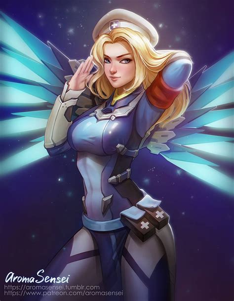 Combat Medic Mercy By AromaSensei Scrolller