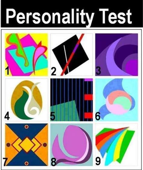 Personality Test Your Choice Of Color And Shape Tell Your Personality