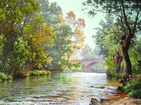 Oil Landscape Paintings By Famous Artists Several Popular Paintings