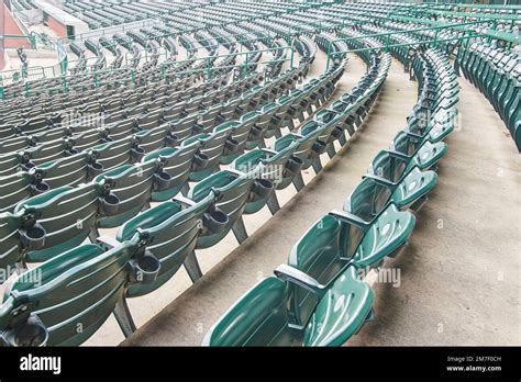 Empty Seats at Baseball Stadium Stock Photo - Alamy