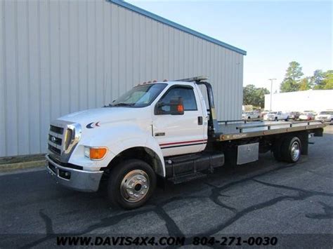 2011 Ford F 650 Xlt Super Duty Commercial Rollback Wrecker Tow For Sale