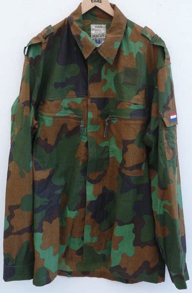 Jas Gevechts Uniform M93 Tropen Jungle Camouflage Kl Maat 8000