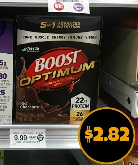 Amazing Deal On Boost Nutritional Drinks With The Sale And Coupons At