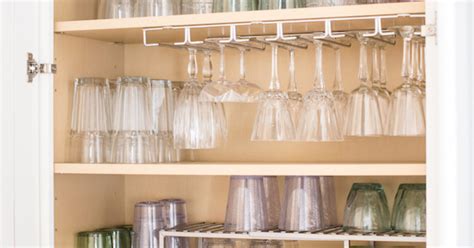 Tips And Ideas For How To Organize Glassware In Your Kitchen Display Cabinet The Inspired Home