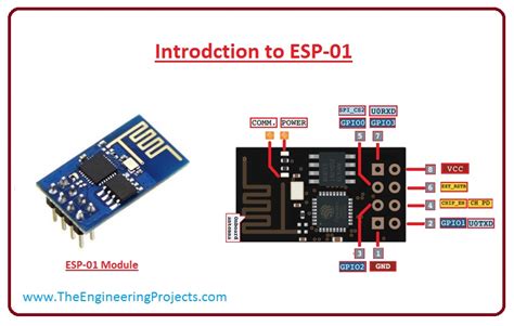 Introduction To Esp 01 The Engineering Projects